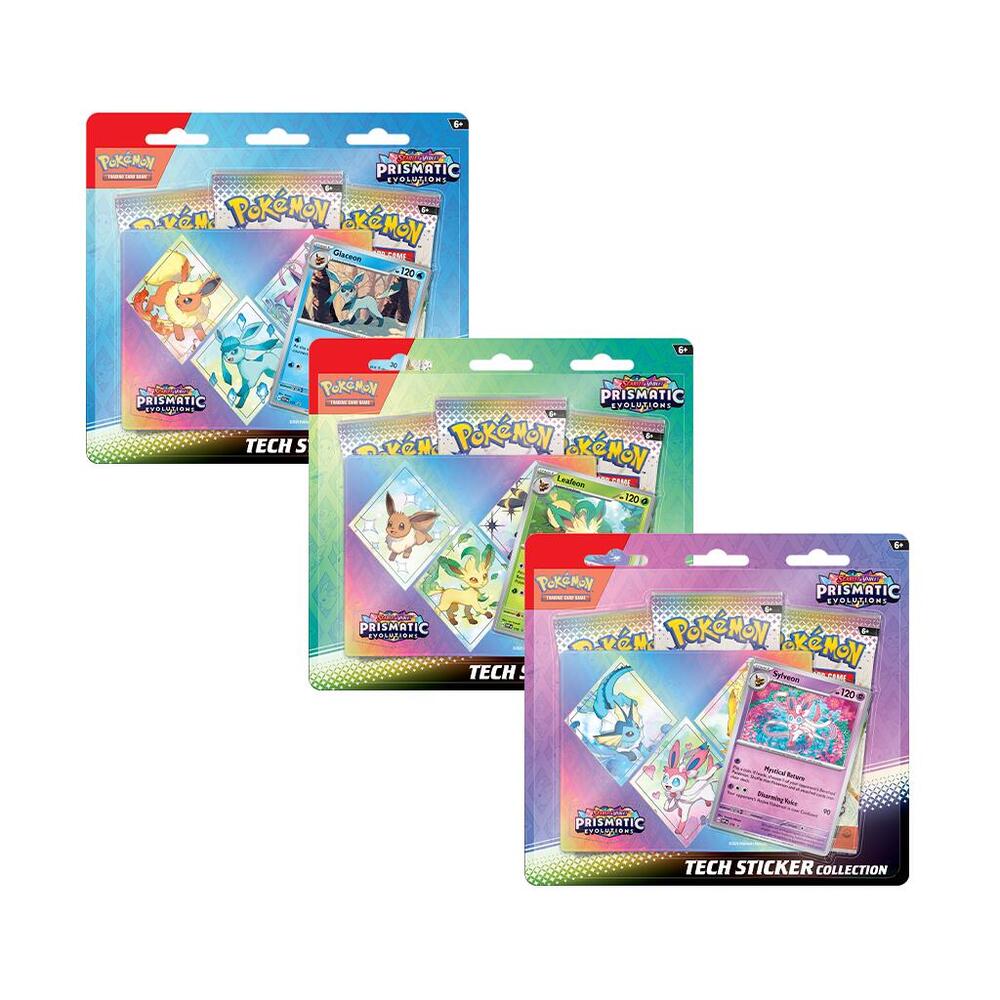 Prismatic Evolutions: Tech Sticker Collection