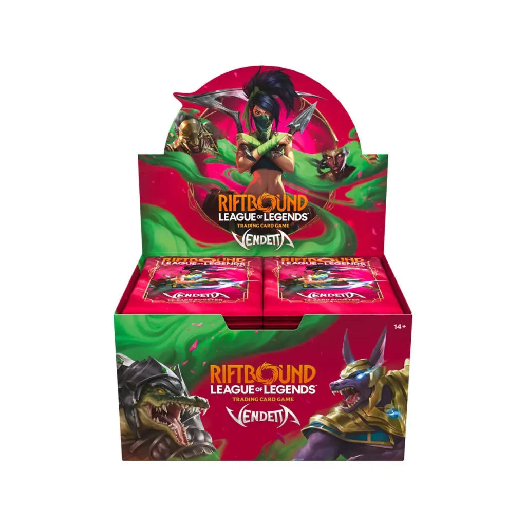 Preorder: Riftbound TCG: Vendetta: Booster Display
