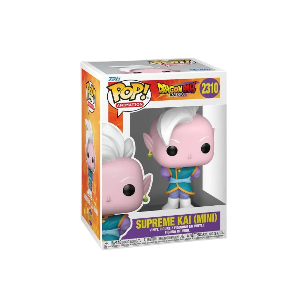 Колекционерска фигурка FUNKO POP! Animation Supreme Kai, Dragon Ball, 9 см