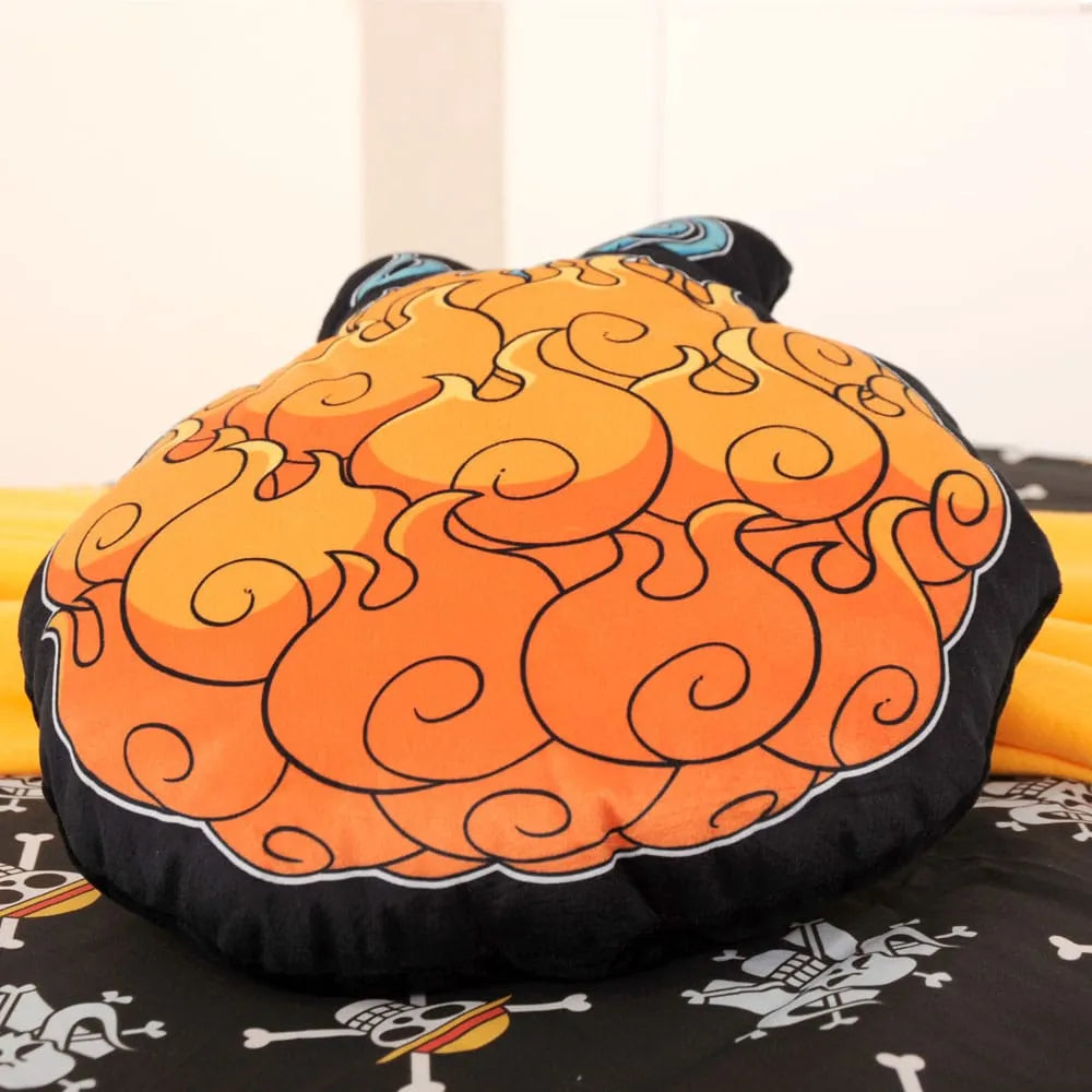 One Piece възглавница Mera Mera no Mi 45 cm