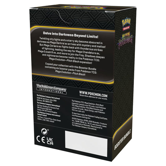 Pokémon TCG: Mega Evolution – Pitch Black Booster Bundle