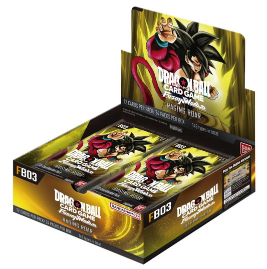DragonBall Super Card Game - Fusion World (FB03) Raging Roar Booster Box - English