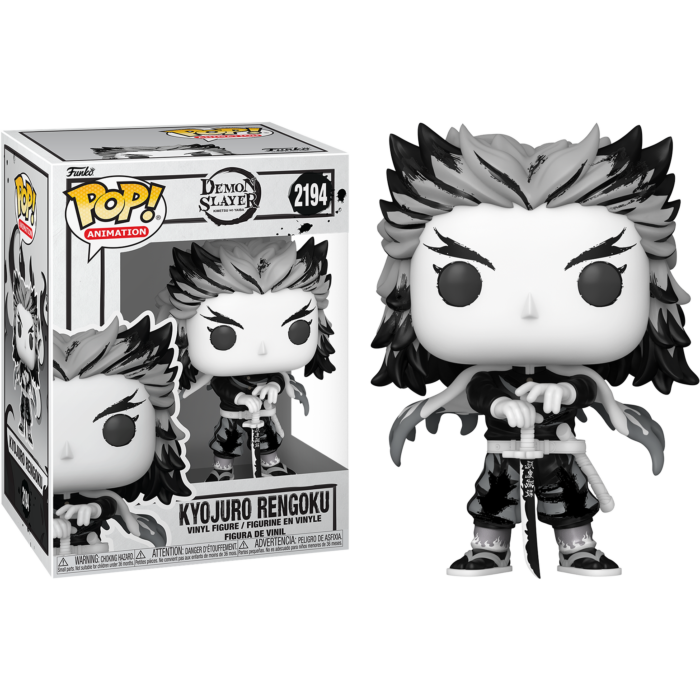 Demon Slayer Kyojuro Rengoku (Sumi-Ink) Funko POP! Vinyl