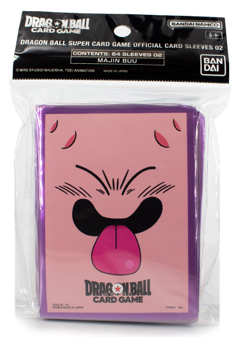 Dragon Ball Super - Fusion World Official Card Sleeves 02 - Majin Buu (64 Sleeves)