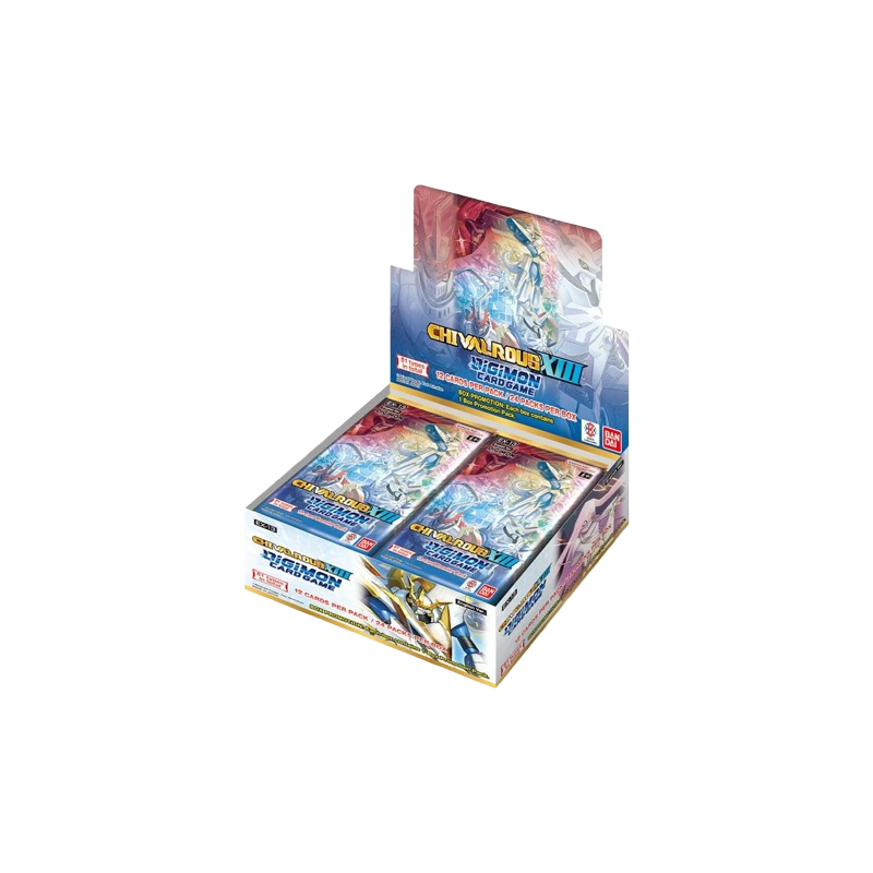 Digimon Card Game - Chivalrous XIII EX-13 Extra Booster Display - 24 Packs