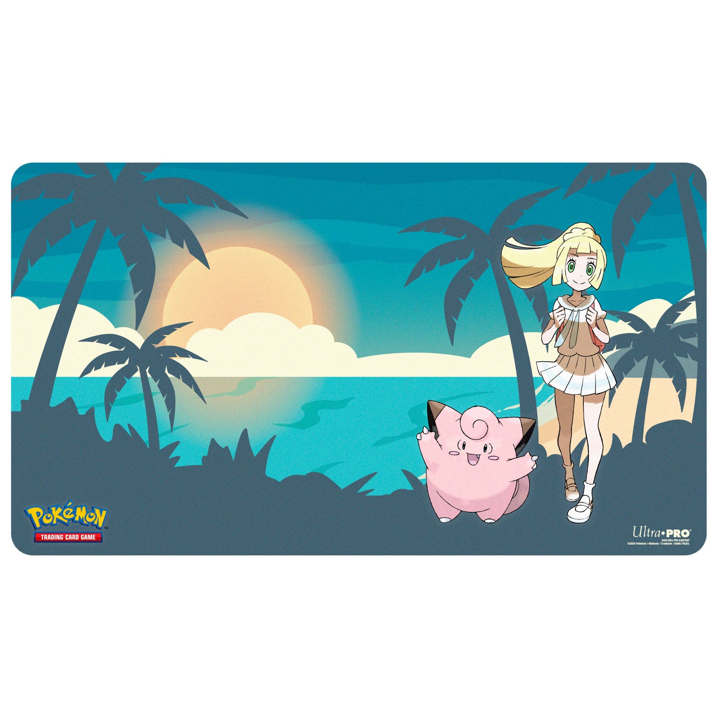 Pokémon: Игралната подложка Lillie and Clefairy