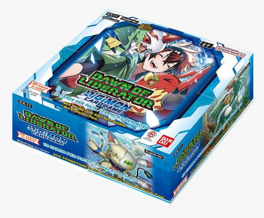 Dawn of Liberator - EX-11 - Booster Box - Digimon Card Game