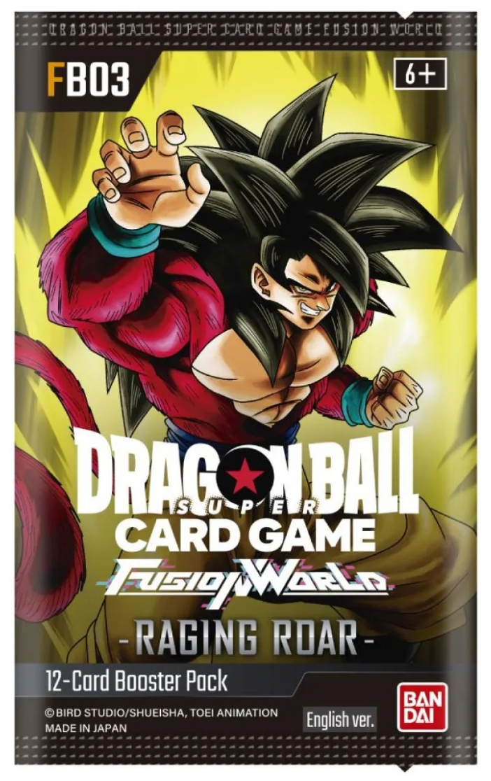 DragonBall Super Card Game - Fusion World (FB03) Raging Roar Booster Box - English